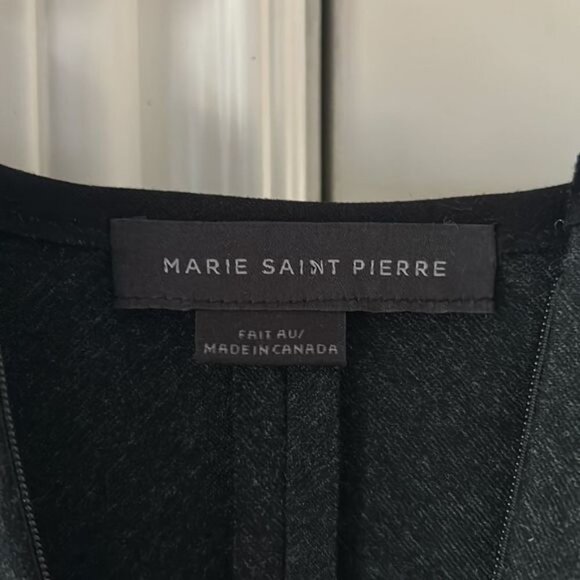 MARIE SAINT PIERRE small 1/2 zip long sleeve top - Picture 5 of 9